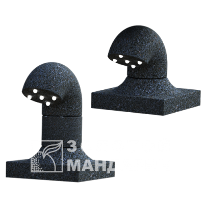 Стовпчик Лайт дуга h335. Завод Золотий Мандарин