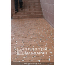 Тротуарна плитка Маргарита без фаски. Золотий Мандарин