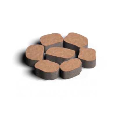 Тротуарна плитка Маргарита без фаски. Золотий Мандарин