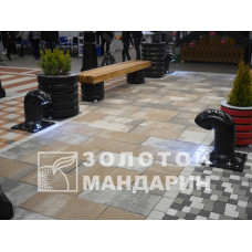 Тротуарна плитка Неоліт, Золотий Мандарин
